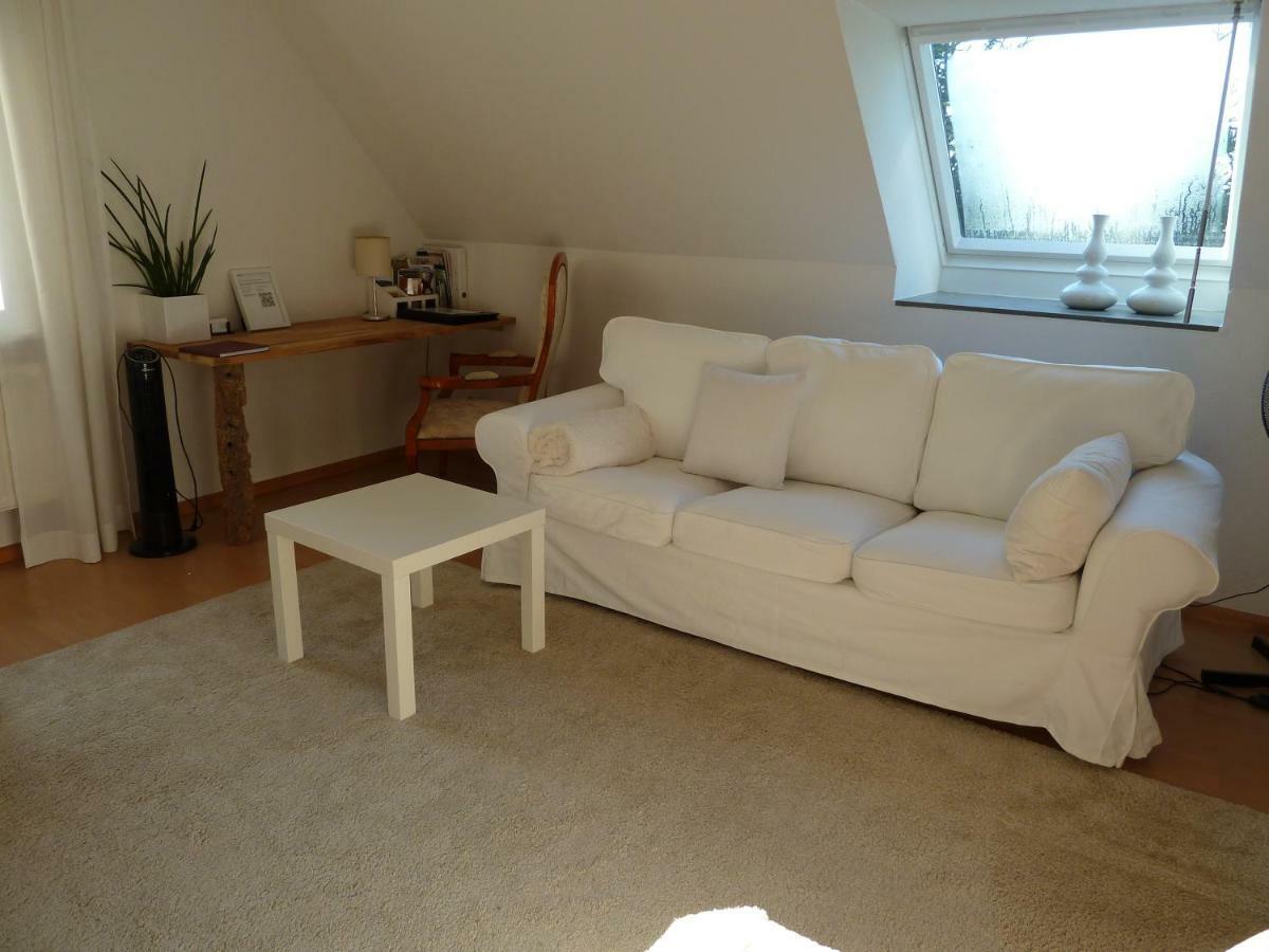 Helle 70 Qm Ferienwohnung Mit Herrlichem Blick Teningen Kültér fotó